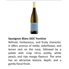 BOTTEGA VINAI SAUVIGNON BLANC 13.0% (750ML/BTL)