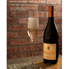 COCCHI MOSCATO D’ASTI 7% (750ML/BTL))