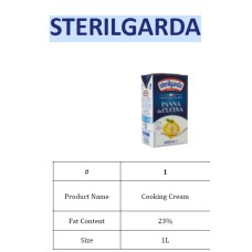 STERILGARDA COOKING CREAM (1L X PKT)