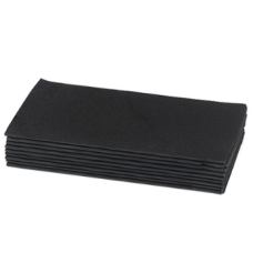 2PLY QUILTED DINNER NAPKIN BLACK 100PCS X 10PKT X CTN